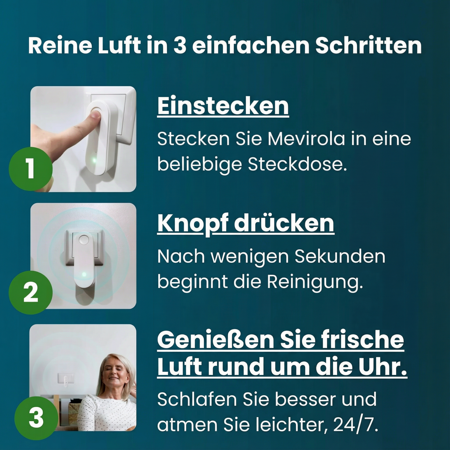 Mevirola™ – Luftreiniger gegen Hausstaubmilben