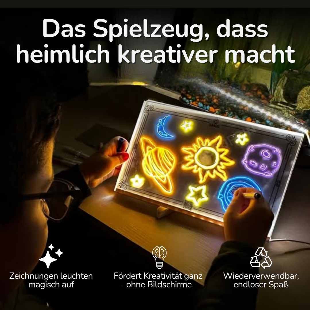 LED-Zeichentafel für Kinder