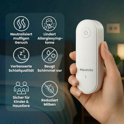 Mevirola™ – Luftreiniger gegen Hausstaubmilben