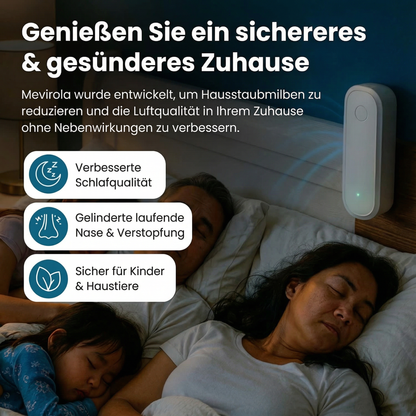 Mevirola™ – Luftreiniger gegen Hausstaubmilben