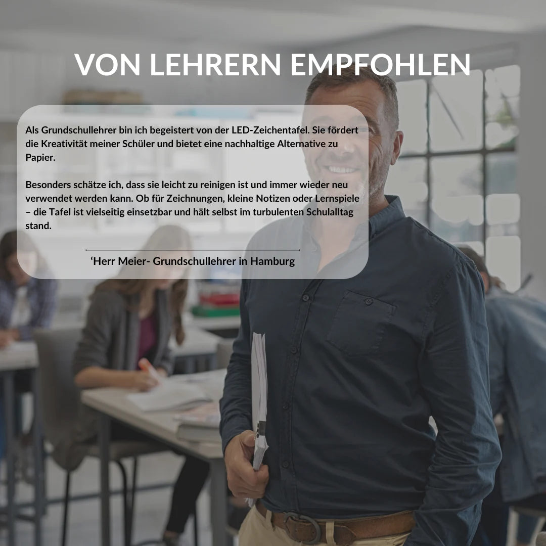 LED-Zeichentafel für Kinder