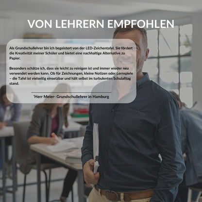 LED-Zeichentafel für Kinder